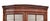 1950s Vintage Drexel New Travis Court Bow-Front Corner China Cabinet For Sale - Image 11 of 15