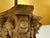 Wood Restoration Hardware Corinthian Capital Acrylic Floor Lamp For Sale - Image 7 of 12