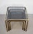 Mid-Century Modern Nesting Tables, Italy, 1970s, Set of 3 For Sale - Image 3 of 9