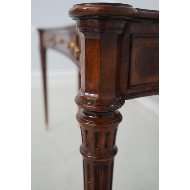 Theodore Alexander Georgian Style Mahogany Console Table For Sale - Image 13 of 18