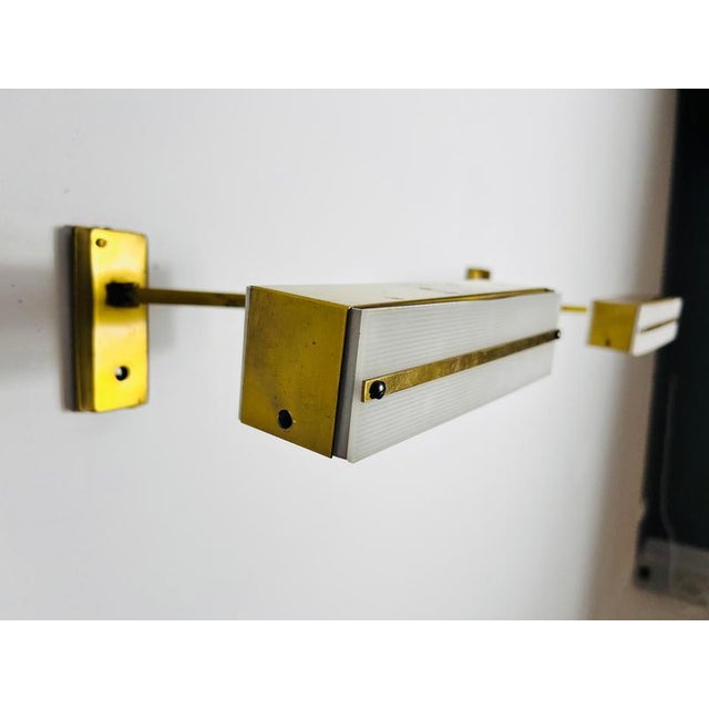 Mid-Century Brass Wall Lamps attributed to Paul Neuhaus, 1960s, Set of 2 For Sale - Image 12 of 17