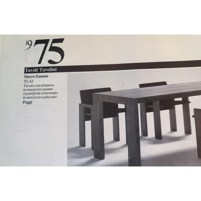 Beige Tl61 Extendable Dining Table by Marco Zanuso for Poggi, Italy, 1975 For Sale - Image 8 of 9