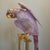 1970s Monumental 57” Oggetti Italy Porcelain Parrot Sculpture – 21lb Hand-Painted Statement Piece – Hollywood Regency For Sale - Image 6 of 16