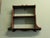 Arts and Crafts Wall Hanging Shelves This charming little shelf unit has 3 shelves in all with a decorative gallery along...