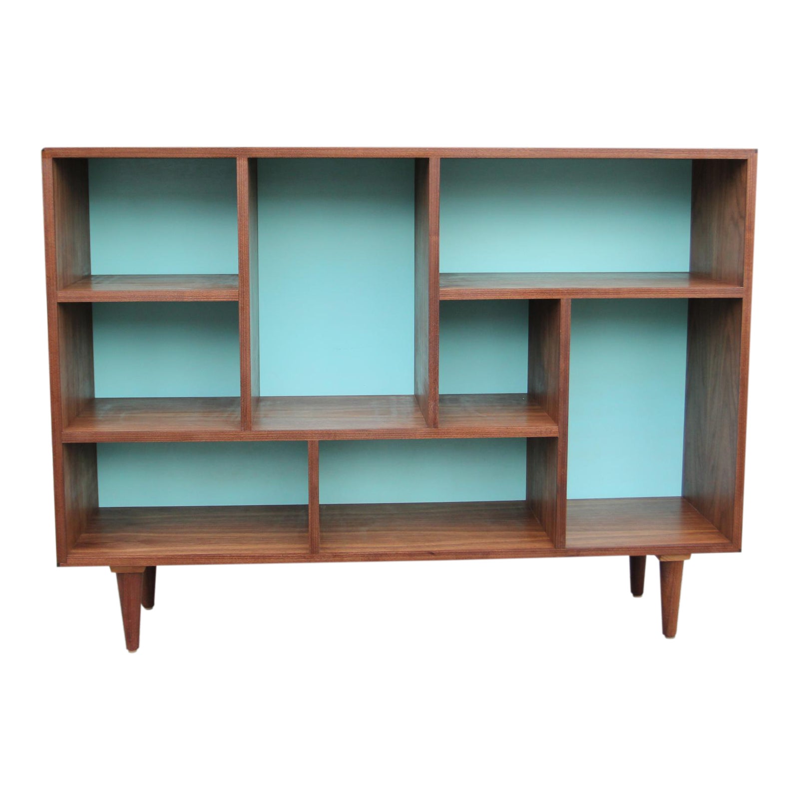 Walnut Bookcase Chairish