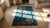 Ink Blue Beautiful Ink Blue Color With Lovely Floral Design Antique Chinese Art Deco Rug For Sale - Image 8 of 9