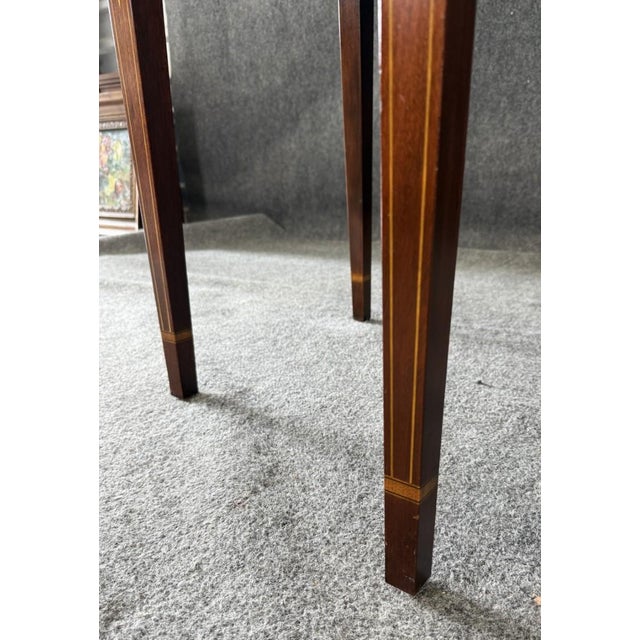 C2000 Henkel Harris Mahogany Inlaid Sideboard No. 2367 For Sale - Image 17 of 18