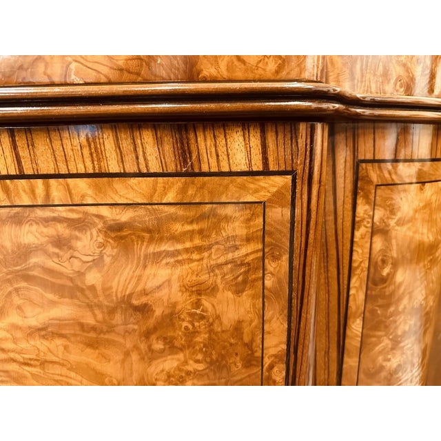 Antique Italian Burl Sideboard For Sale - Image 11 of 16