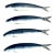 Vintage Jay Willfred for Andrea by Sadek Ceramic Sardine Knife Rests - Set of 4 For Sale