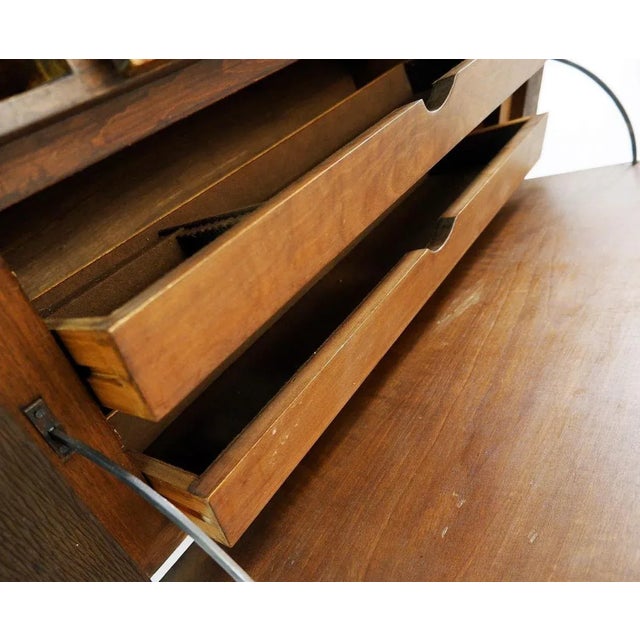 Extra Large Wood Console by Pier Luigi Colli, Italy, 1950s For Sale - Image 6 of 10