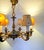 Large Antique French Brass Chandelier, 1900s For Sale - Image 4 of 12