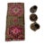 Vintage Antique Door Mat Rug For Sale
