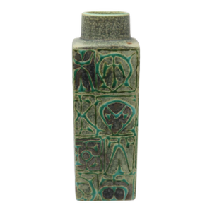 1960s Blue-Green Model 712 Ceramic Vase by Nils Thorssen for Royal Copenhagen