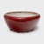 Originally used as a tabletop fish bowl or censer, this antique Chinese basin is drenched in a beautiful flambé glaze with...