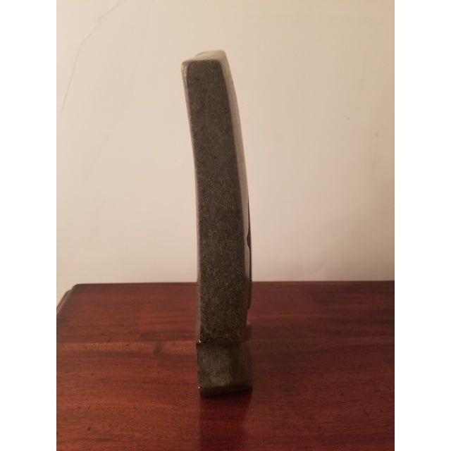 Early 21st Century African Stone Art Symbol For Sale - Image 5 of 8