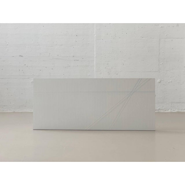 Wood Rolf Forster, Geometric Relief Work, 1992, Acrylic on Wood For Sale - Image 7 of 16