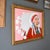 1990s Pop Art Style Painting of Indigenous Native American in Pink and Red For Sale - Image 5 of 11