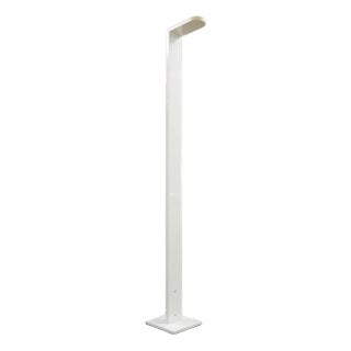 Postmodern White Floor Lamp by Maurizio Bertoni for Castaldi For Sale