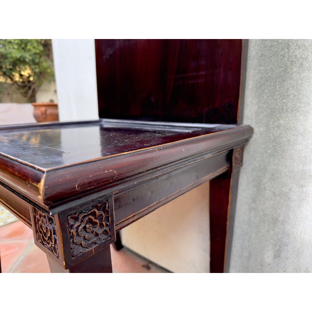 Elmwood Asian High Back Chairs - Set of 2 For Sale - Image 11 of 12