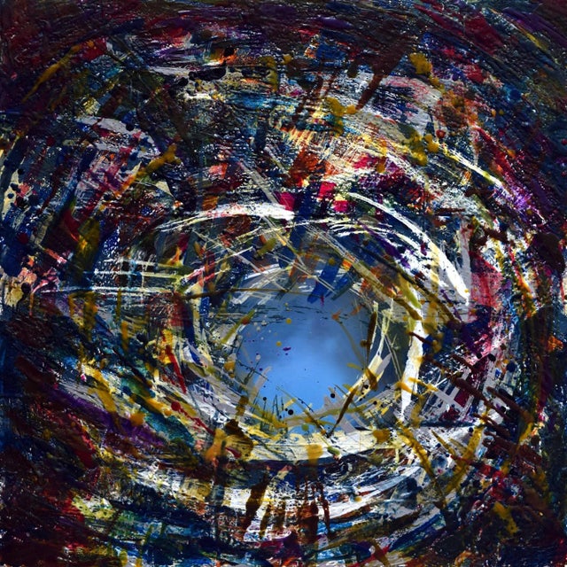 Andrew Francis "Sett" Abstract Mixed Media 2019 For Sale