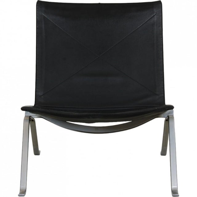 Pk22 Chair in Black Leather by Poul Kjærholm for Kold Christensen, 1970s For Sale - Image 18 of 18