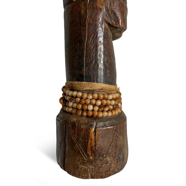 Old Vintage Mossi African Doll Figure For Sale - Image 4 of 5
