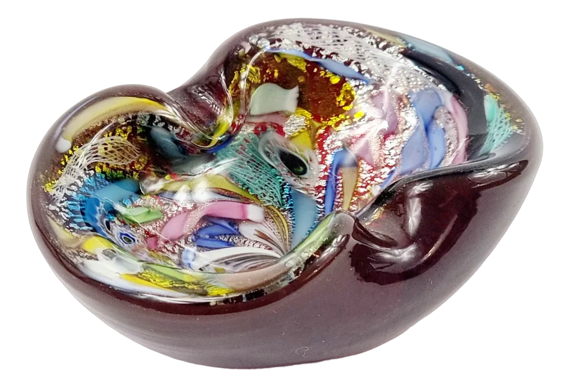 Murano Glass Ashtray Tutti Frutti attributed to Dino Martens for