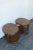 Ethan Allen Ethan Allen French Two Tiers Oval Caned End Side Tables a Pair For Sale - Image 4 of 12