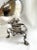 Metal 19th Century Tilting Teapot With Stand & Burner- 2 Pieces For Sale - Image 7 of 13