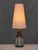 Textile Glazed Stoneware Table Lamp by Marianne Starck for Michael Andersen & Son, Denmark, 1960s For Sale - Image 7 of 10