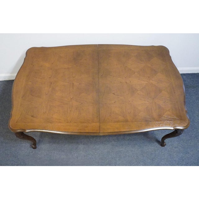 Thomasville Thomasville Furniture Place Vendome Collection French Provincial 72" Dining Table For Sale - Image 4 of 7