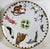 1990s Lynn Chase Harmony Animal Salad Dessert Plates 24k Gold Trim - Set of 4 For Sale - Image 4 of 12
