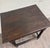 Antique English William and Mary Style Bobbin Oak Side Table Lowboy Table For Sale - Image 9 of 11