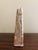 Neoclassical Solid Marble Green and Brown Obelisk For Sale - Image 4 of 8