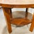Walnut briar | table | 4 legs two shelves | h.cm. 63,5 x 80 | 30s. I have official proof of authenticity such as vintage...