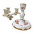 Herend Late 20th Century Herend Chinese Bouquet Rust Porcelain Candelabra — Pair For Sale - Image 4 of 11