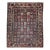 Vintage Oversized Bakhtiari Rug, Hand-Knotted wool, Garden Panel Pattern, Burgundy & Blue, 11x14 For Sale