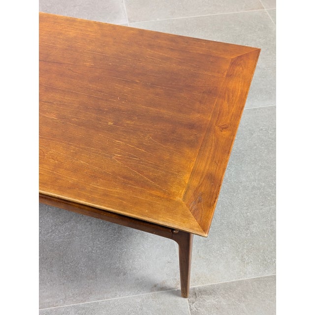 Modern Scandinavian Teak Coffee Table, 1950s For Sale - Image 10 of 18