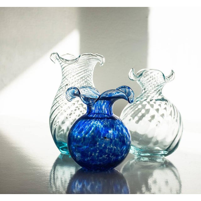 Murano Glass Vases by Mariana Iskra, Set of 3 For Sale - Image 7 of 8