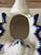 Ceramic Hand-Painted Chinoiserie Portuguese Blue & White Swan Planter / Cachepot For Sale - Image 7 of 11