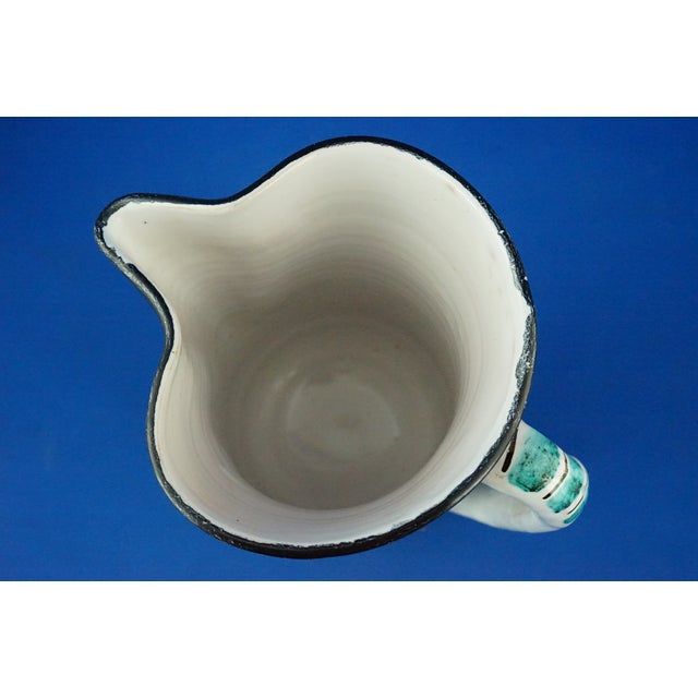 20th Century Ceramic Jug by the Cas Vietri Factory, Italy, 1960s For Sale - Image 17 of 18
