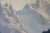 Vintage Snow-Capped Mountains & Lake Landscape Painting For Sale - Image 10 of 14