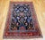 Antique Mahal Sultanabad Rug, Hand-Knotted Wool, Geometric Pattern, 4x7, Navy & Red For Sale - Image 12 of 18
