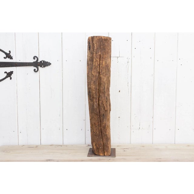 Brown Antique Nepalese Shiva Statue For Sale - Image 8 of 13