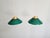Art Deco Conical Green Opaline Pendant Lights, Set of 2 For Sale - Image 14 of 17