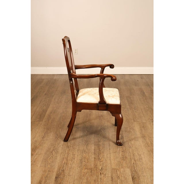 Kittinger Colonial Williamsburg Pair of Mahogany Armchairs CW 151 For Sale - Image 16 of 18