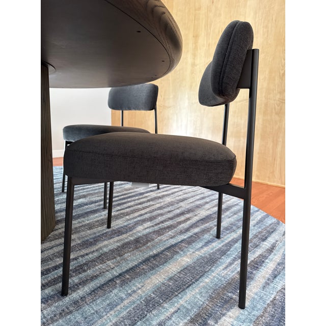 Arhaus Arhaus Round Dining Room Table & Chairs For Sale - Image 4 of 4