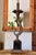Vintage Table Lamp with Bronze Dolphin on Black Marble Base, 1950 For Sale - Image 4 of 14