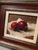 Red Mid 20th Century Apple Still Life by Alzada Knutson. Oil on Masonite. For Sale - Image 8 of 8