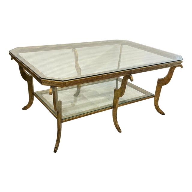 Hollywood Regency Cocktail Table For Sale